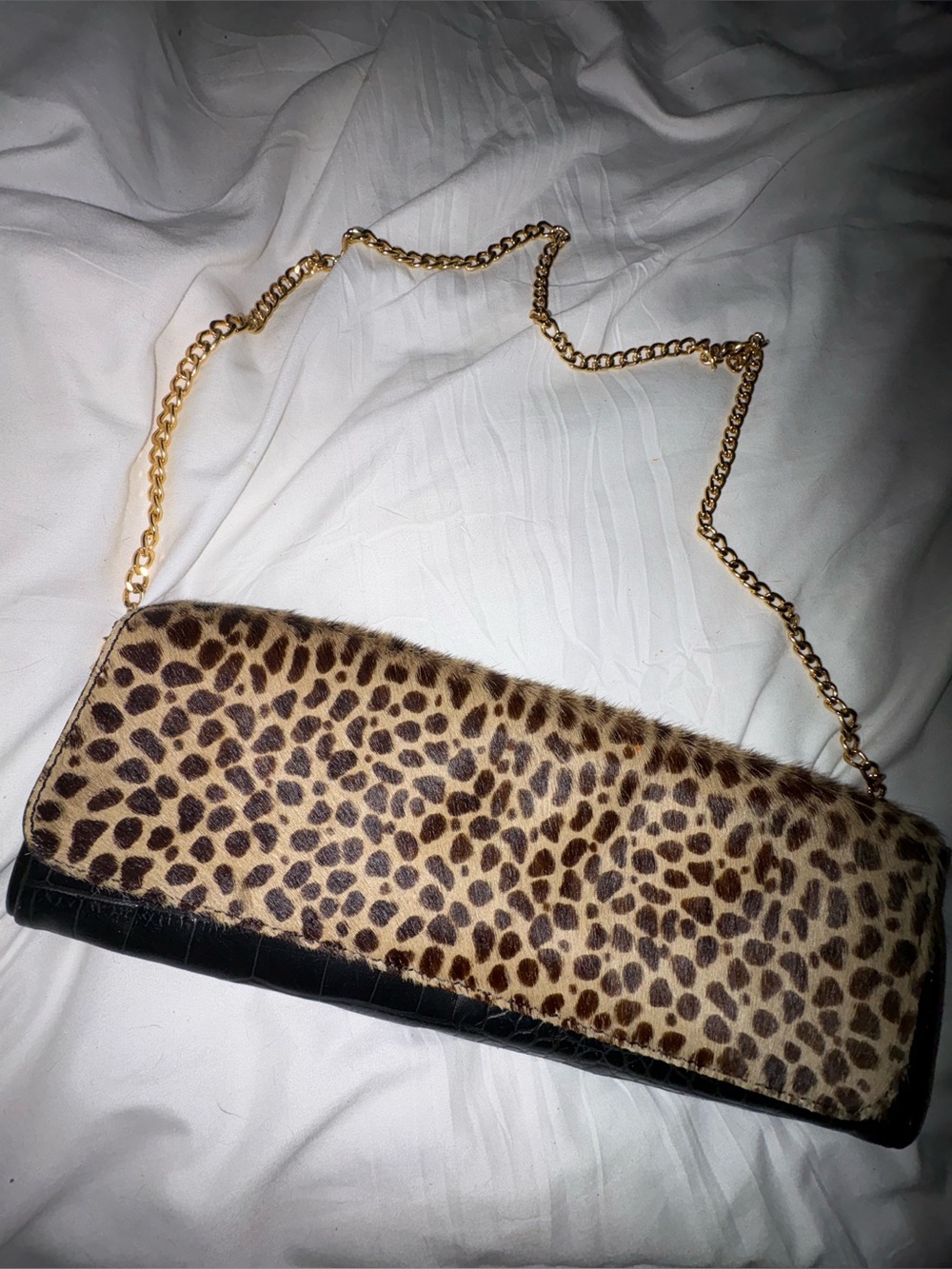 VTG Maurizio Taiuti Envelope Shoulder Clutch Bag
